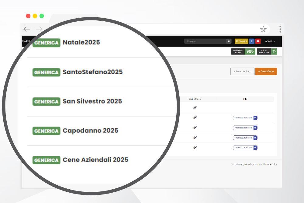 Cooperto: Offerte centralizzate
