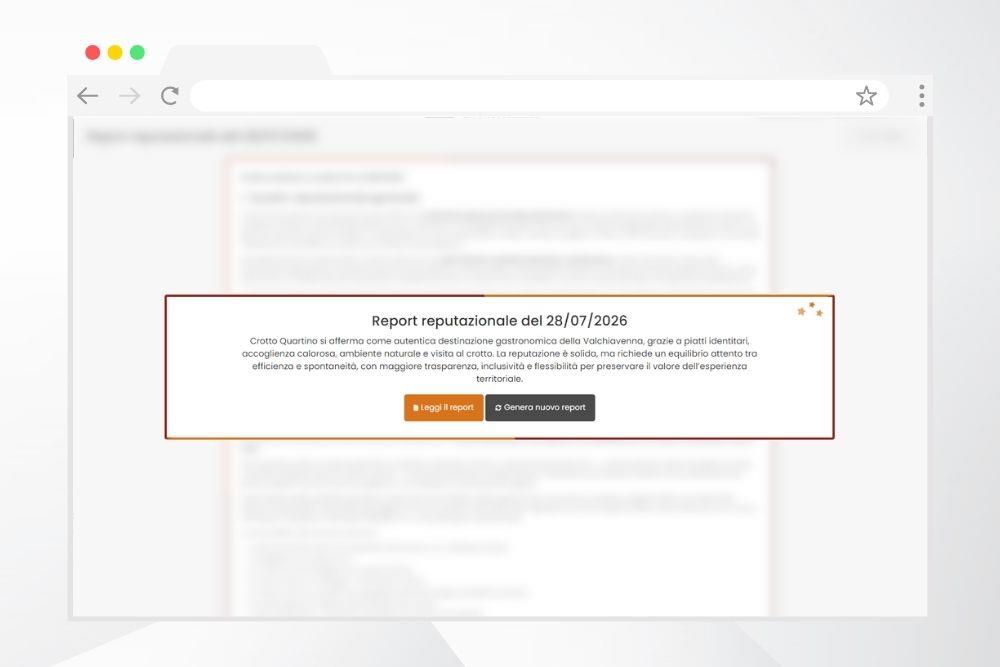 Cooperto: Report reputazionale