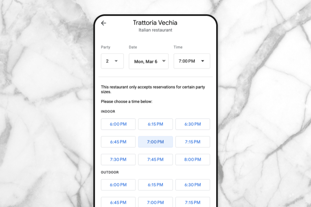 Reserve with Google: cos'è e quali vantaggi concreti offre al tuo ristorante